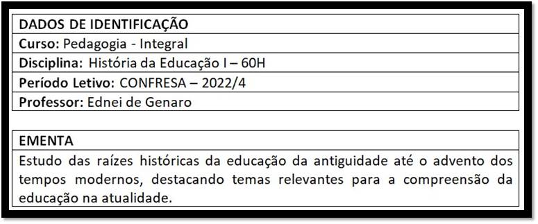 História da Educação -Confresa 1S 2023 - a