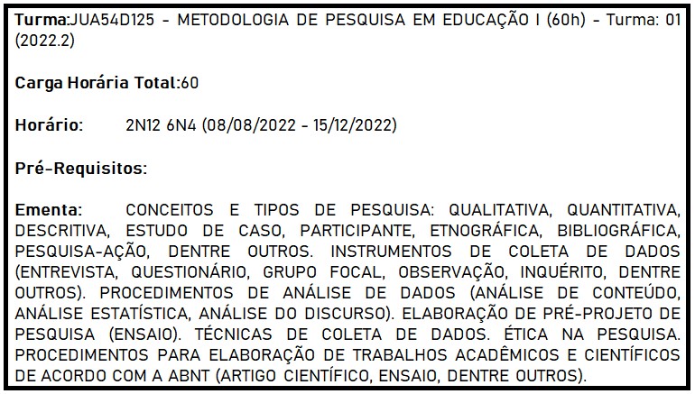 Metodologia Pesquisa I - a