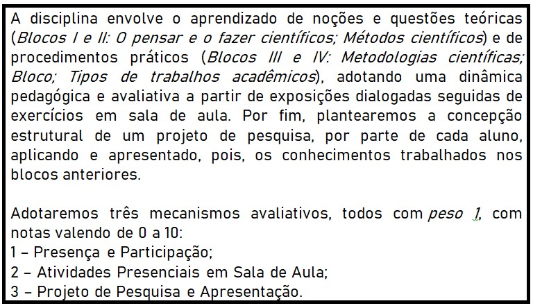 Metodologia Pesquisa I - b