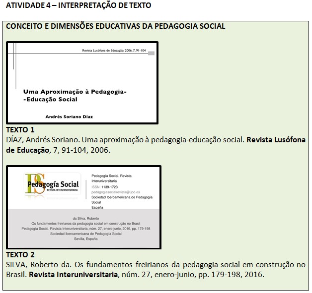 Pedagogia não escolar 5